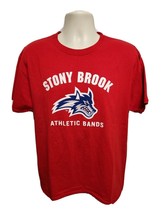 Stony Brook Athletic Bands Leadership Adult Large Red TShirt - £14.24 GBP
