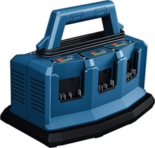 BOSCH GAL18V6-80 18V 6-Bay Lithium-Ion Fast Battery Charger - £122.45 GBP