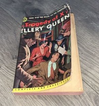 The Tragedy Of X By Ellery Queen 1952 Avon Books Pulp Era Mystery Classic - £7.49 GBP