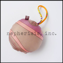NEW Hermes Petit H Silk Ornament Decoration or Bag Charm Round MULTICOLO... - £275.68 GBP