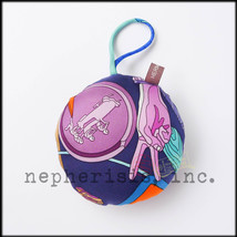 NEW Hermes Petit H Silk Ornament Decoration or Bag Charm Round MULTICOLO... - £279.12 GBP