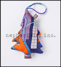 NEW Hermes Petit H Silk Ornament or Bag Charm Christmas Tree MULTICOLOR ... - £275.68 GBP