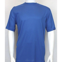 Men Dressy T-Shirt  Log-In Uomo Crew Neck Silky Short Sleeves 218 Royal blue - $39.99