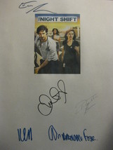 The Night Shift Signed TV Pilot Script Screenplay X5 Autograph Eoin Macken Jill  - £13.36 GBP