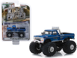 1974 Ford F-250 Monster Truck Bigfoot #1 w 66-Inch Tires Blue Clean Vers... - £15.65 GBP