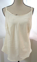 NWT New Ryllace 22 Silk Blouse Cami Ivory Off White Cream Tank Camisole Top Plus - £134.81 GBP