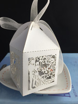 100pcs white color pearl paper Wedding Gift packaging boxes,Wedding Gift Boxes - $34.00