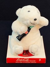 NEW! Coca Cola Polar Bear Plush Collection Coke Bottle 1996 1997 - $8.81
