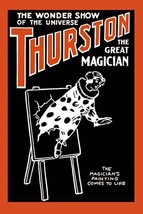 Painting to Life: Thurston the great magician the wonder show of the uni... - $19.97