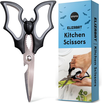 Elizabat Kitchen Scissors - Cute Bat Kitchen Shears, Gothic Scissors Ute... - $21.91