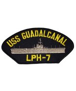 USS Guadalcanal LPH-7 Patch - Multi-Colored - Veteran Owned Business - £10.38 GBP