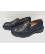 MIZ MOOZ MONNIE   LEATHER LOAFERS BLACK  37EU / 7US NEW # X-03 - $919.33 MXN
