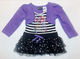 Holiday Editions Toddler Girls Shirt with Tutu Sugar and Spice  Size 3T NWT - £9.84 GBP