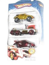 2007 Target Exclusive Holiday Hot Rods 3-Pack Semi-Psycho  / RD-05 / Technetium - £31.87 GBP