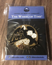 The Wheel Of Time Robert Jordan Book Nycc Comic Con Exclusive Promo Pin Pinback - £11.74 GBP
