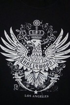Los Angeles California Hollywood American Eagle Black T Shirt L - £13.72 GBP
