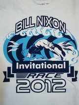Bill Nixon Invitation Race Swim Meet Up Swimming Competition Speedo T Shirt S - $17.17