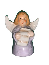 Goebel birthday angel ornament Christmas bell figurine hummel 1981 caroler noel - $24.63