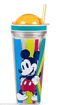 Disney Store Mickey Mouse Snack Drink Bottle Plastic Summer Fun New for 2016 - £31.93 GBP