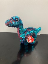 Tremor 2018 Ty Beanie Boo 11&quot; Dinosaur with tags! NASA SpaceX HTF!! - £8.72 GBP