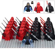21pcs Star Wars Minifigures Darth Sidious Emperor Palpatine &amp; Royal Guards Block - £26.37 GBP