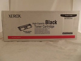 Xerox Phaser 6120 113R00692 High Capacity Black Toner NEW 49-2 - $10.91