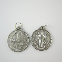 100pcs of Blessing Saint Benedict Jubilee Medal Pendant NO JUMP RING INC... - $22.80