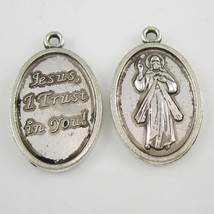 100pcs of Catholic Jesus I Trust in You Divine Mercy Medal Pendant - $26.98