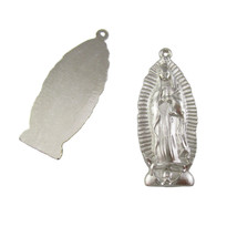 100pcs of Religious Blessed Virgin Mary Pendant Lady of Guadalupe - $27.98