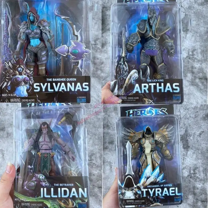Neca Heroes Of The Storm Warcraft Nova Ely Alsace Tyrell Sylvanas Movable Model - £26.94 GBP+