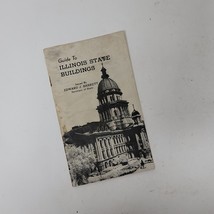 1950 Illinois State Buildings Guide Landmark Booklet Capitol Statues Government - £6.11 GBP