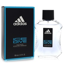 Adidas Ice Dive Cologne By Adidas Eau De Toilette Spray 3.4 oz - £21.55 GBP