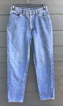 Vtg Levis Jeans Womens 15 Blue Mom Denim High Rise Med Wash 544 Made in ... - £31.70 GBP