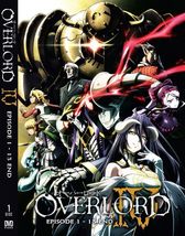 Anime Dvd Overlord Season 4 Vol.1-13 End All Reg English Dubbed + Free Ship - £22.30 GBP