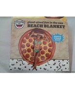 Giant-Sized Fun in the Sun Pizza Beach Blanket-Bigmouth Inc.- NEW - £19.76 GBP