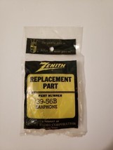 Vintage OEM Zenith 39-56B Replacement Transistor Radio TV Mono Earphone ... - £23.43 GBP