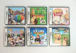 Lot of 6 Animal Pet Themed Nintendo DS Games - £15.94 GBP