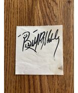 Billy Ray Hobley Autograph Harlem Globetrotters 3 x 3 square paper - $119.70
