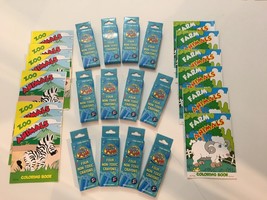 Bundle - 24 Items: 12 items of Animal Coloring Book and 12 boxes of Cray... - $14.99