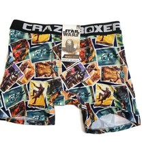 Star Wars The Mandalorian Boxer Briefs Mens Size L Crazy Boxer The Child Grogu - $7.49