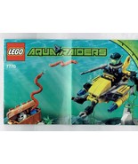 LEGO Aqua raiders 7770 instruction Booklet Manual ONLY - £3.76 GBP