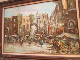 Original Oil Painting On Canvas By Demora Europ EAN Market - £356.04 GBP