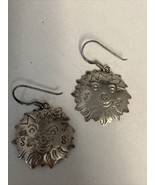 BOMA 925 Sterling Silver Smiling Sun Earrings - $27.06 CAD