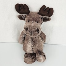 Jellycat Bashful MARTY MOOSE Woodland Babe Deer Reindeer Brown Plush 14&quot; - £11.91 GBP