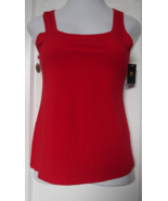 Understated cotton Tank Size X-Large Style 815362 Red (602) - £18.06 GBP