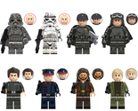 8Pcs Star Wars Minifigure Leipa Syril Karn Luthen Rae Mudtroopers Mini B... - £20.93 GBP