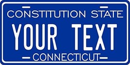 Connecticut 1980 Personalized Tag Vehicle Car Auto License Plate - £13.18 GBP