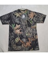 Mossy Oak Men&#39;s Camo T Shirt Size M Medium Short Sleeve Camouflage Casual - $19.87