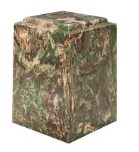 Large/Adult 220 Cubic Inch Windsor Camouflage Cultured Marble Cremation Urn - £187.00 GBP