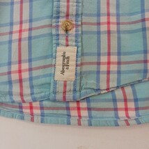 Abercrombie Fitch Men's Multicolor Plaid Long Sleeve Button Up Shirt Size Medium image 7